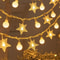 LED Snowflake BatteryOperated Fairy String Lights 11