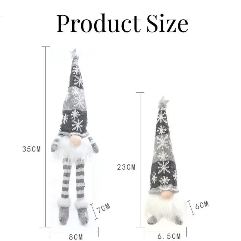 Gnome Christmas Decorations Light Bedroom Ornaments 5