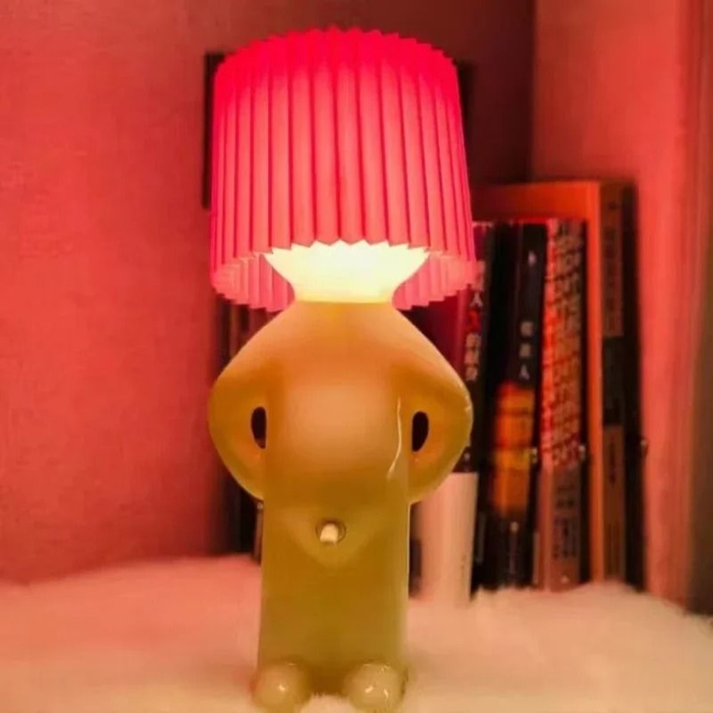 Creative Naughty Boy Pleated Night Light 4