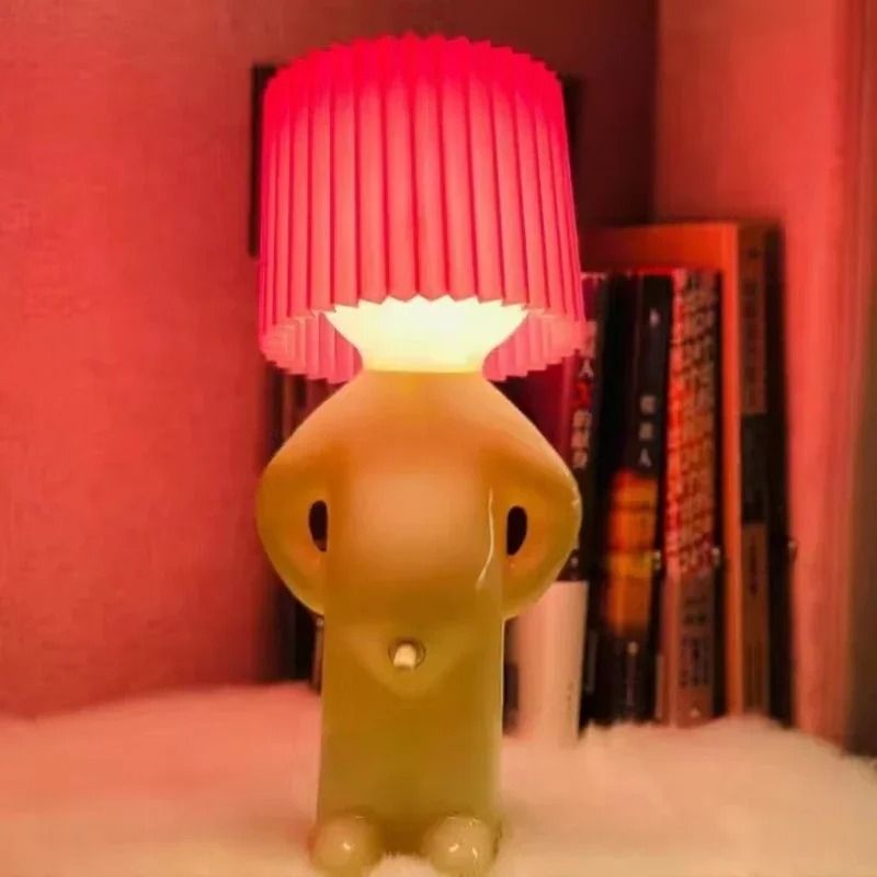 Creative Naughty Boy Pleated Night Light 4
