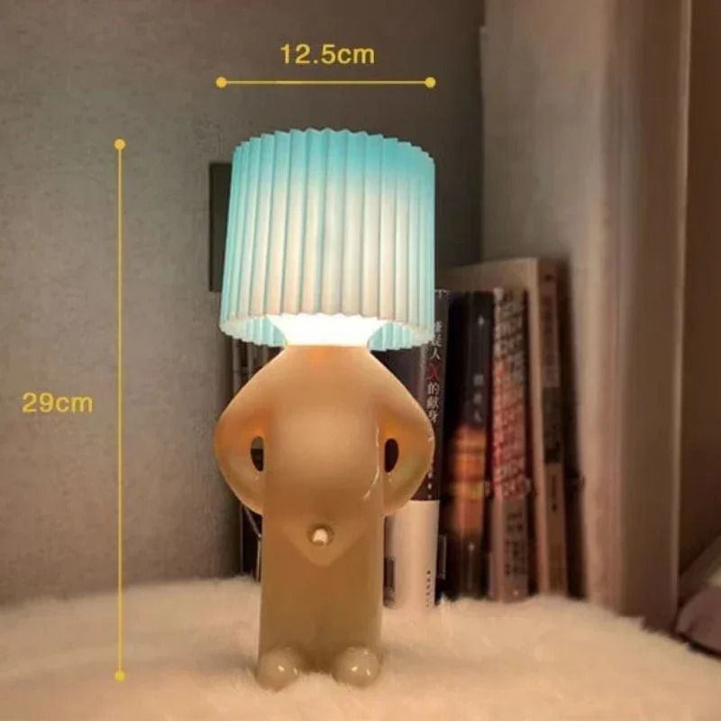 Creative Naughty Boy Pleated Night Light 5