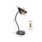 LED Desk Lamp PlugIn Knob Switch Desktop Reading Lamp 7