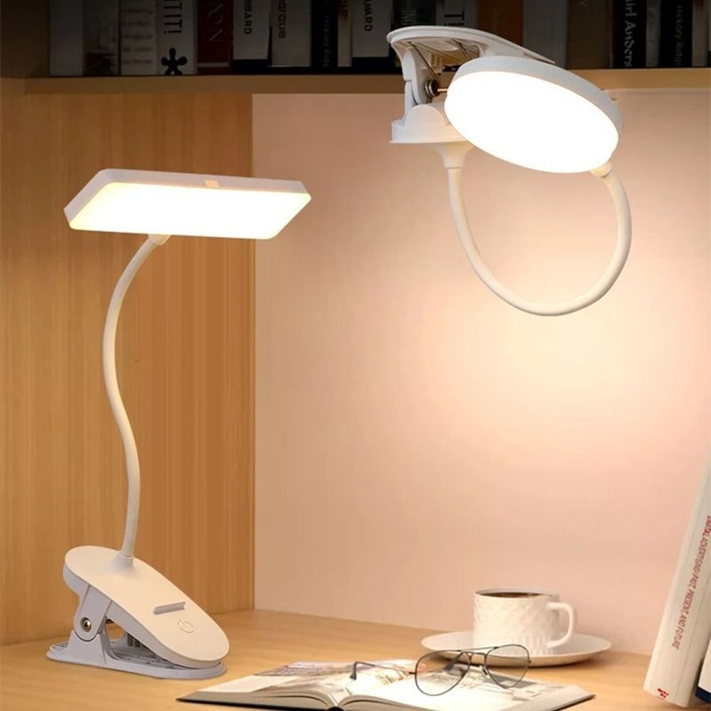 Rechargeable LED Eye Protection Clip Desktop Lamp 1