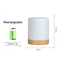 Dimmable Touch Rechargeable Cylindrical Bedside Lamp 9