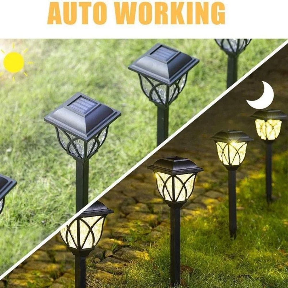 NordicStyle LED Solar Lawn Pathway Lights 2