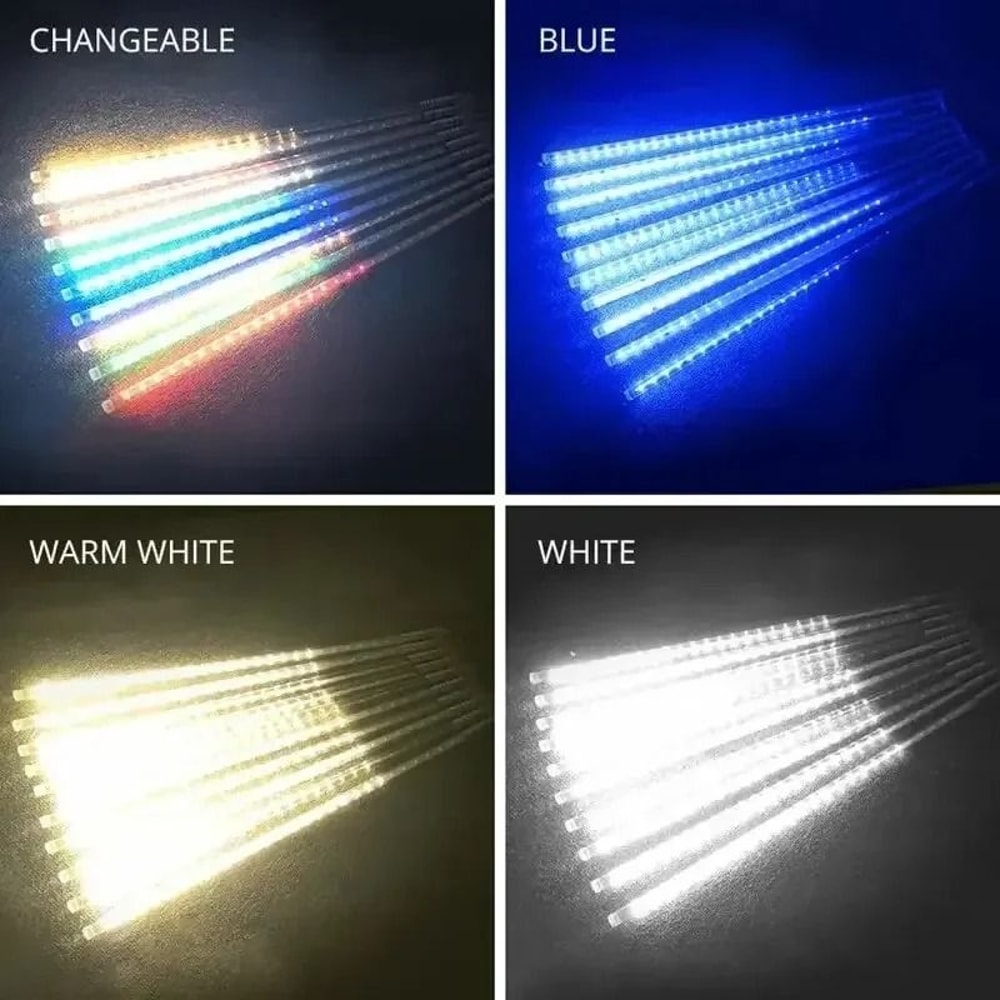 LED Meteor Shower Outdoor Waterproof Lights 3