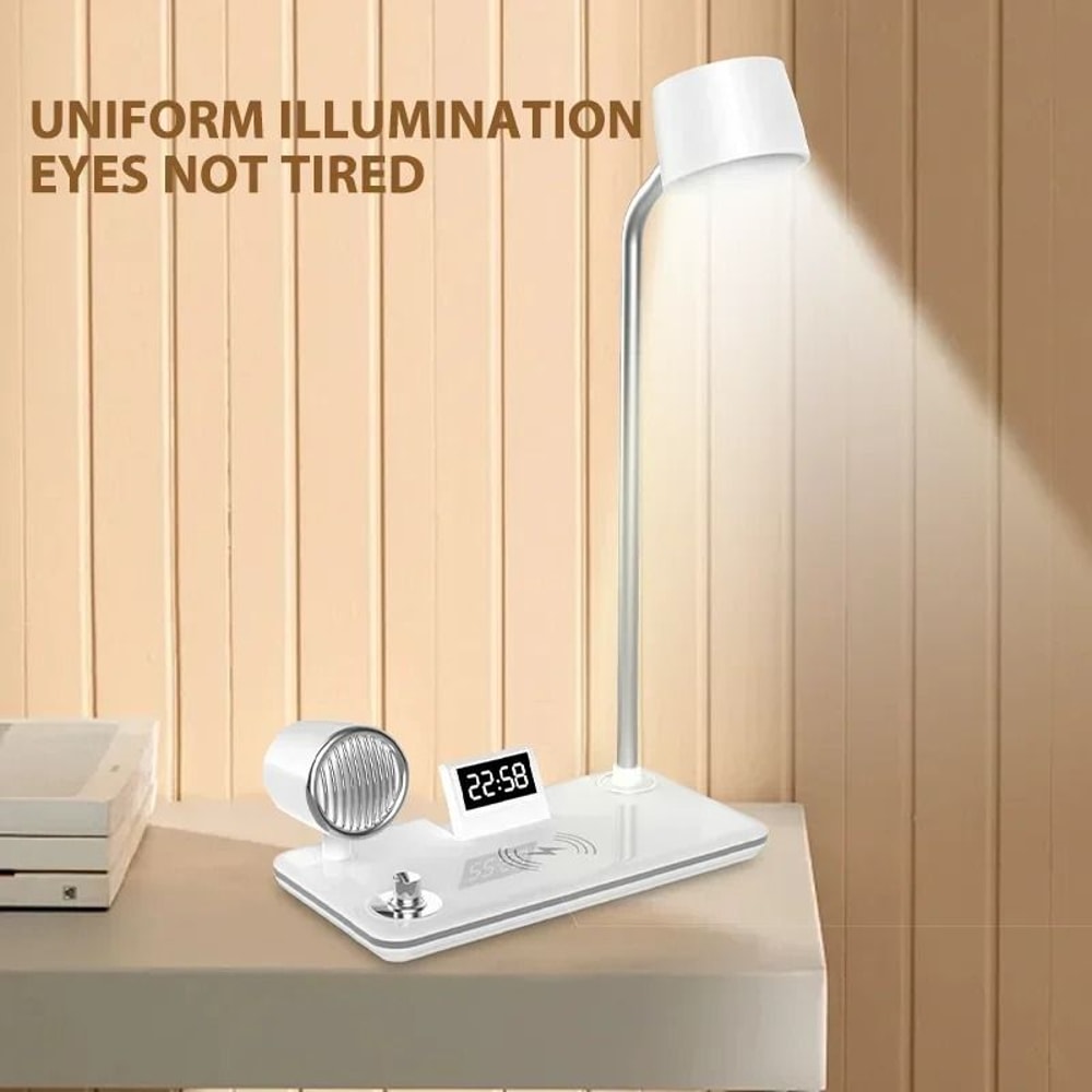 Multifunction Bluetooth Wireless Charging Table Lamp 4