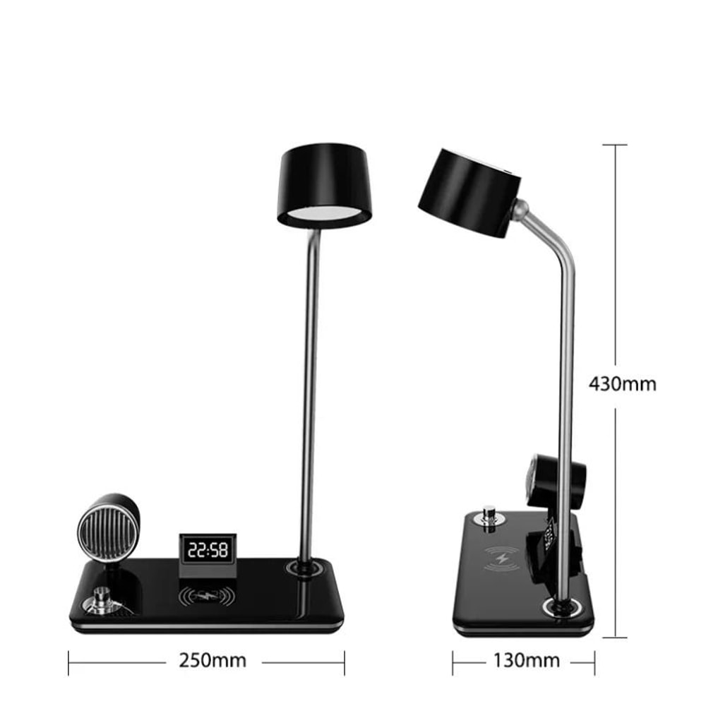 Multifunction Bluetooth Wireless Charging Table Lamp 5