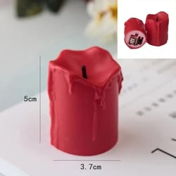 realistic flameless led candle night light