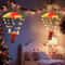 Parachute Santa Claus Hanging LED Decoration 1