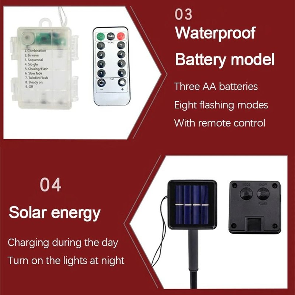 Parachute Santa Claus Hanging LED Decoration 4