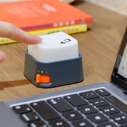 rechargeable led bedside square night light