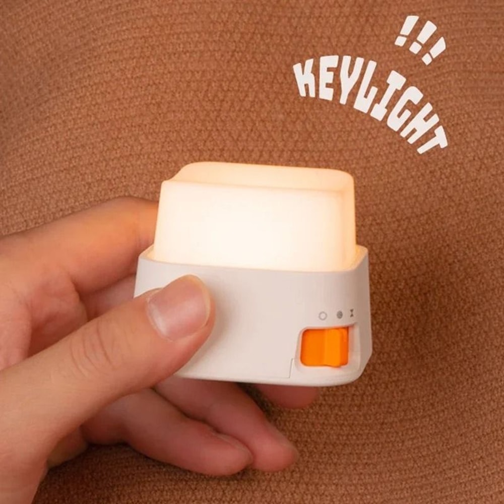 Rechargeable LED Bedside Square Night Light 1