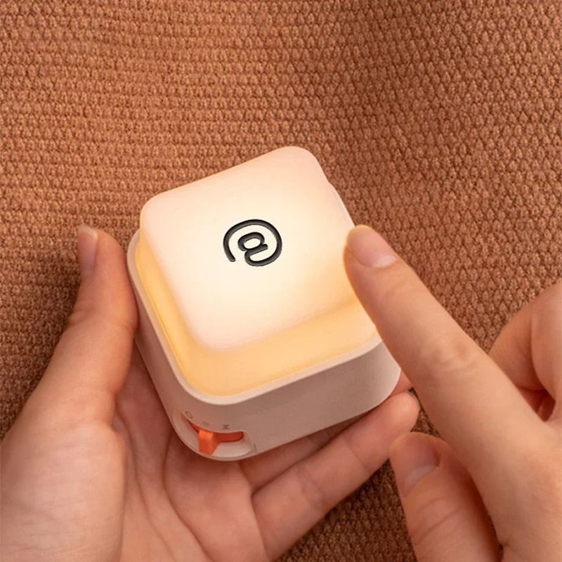 Rechargeable LED Bedside Square Night Light 2