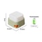 Rechargeable LED Bedside Square Night Light 7