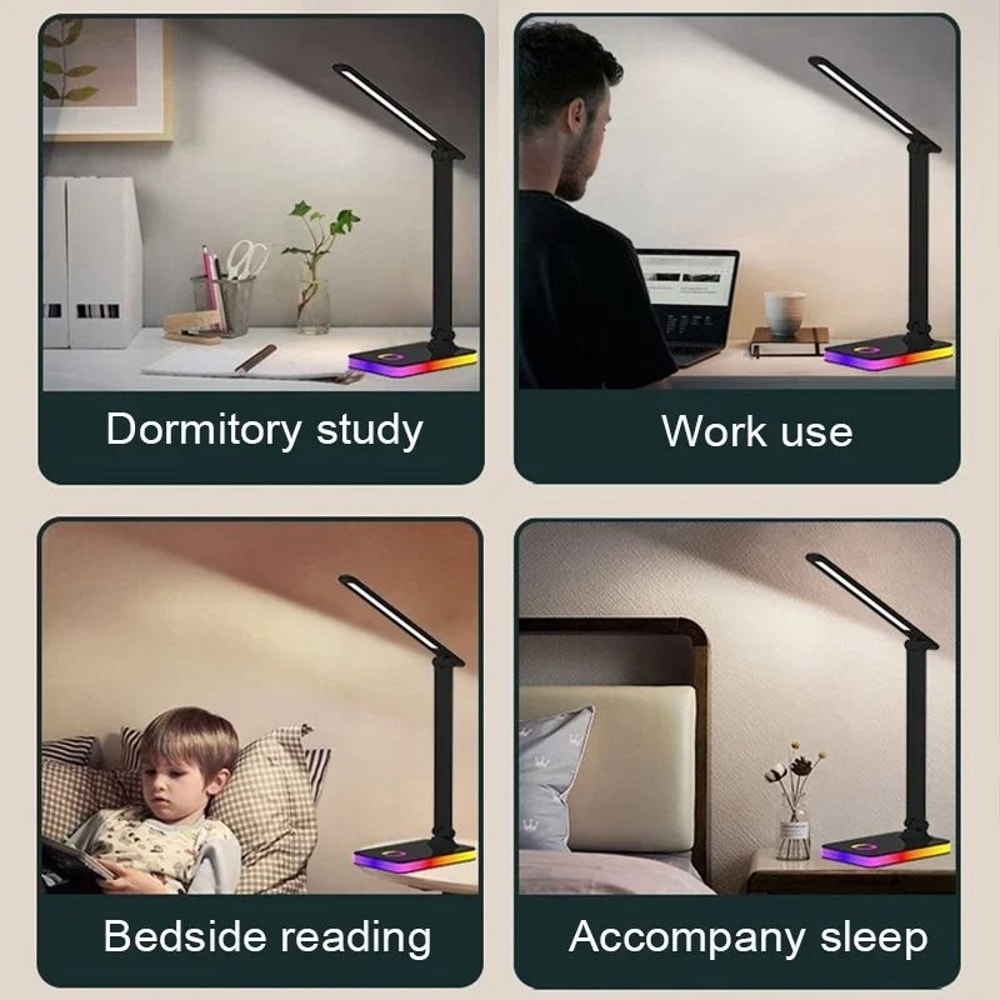 Modern Minimalist LED EyeProtection Task Lamp 4