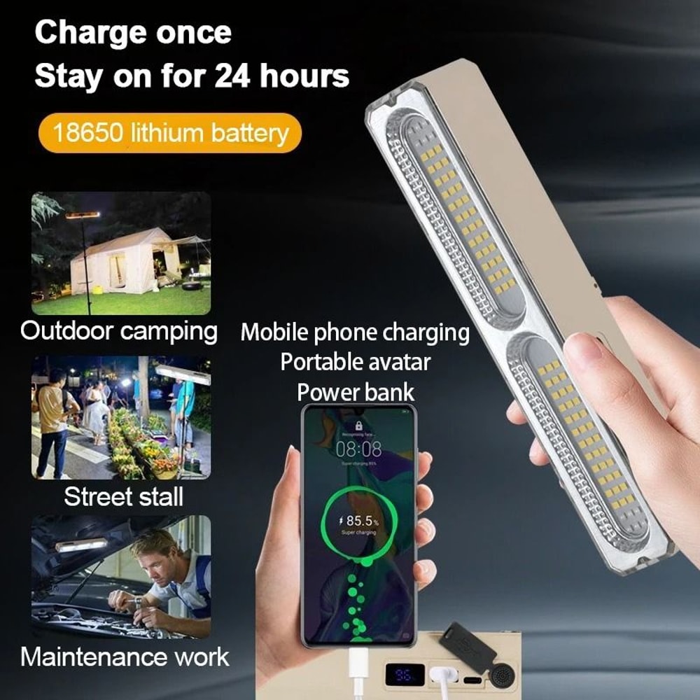 Multifunctional Intelligent LED Rechargeable Night Light 2