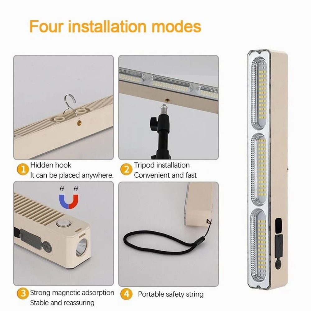 Multifunctional Intelligent LED Rechargeable Night Light 5