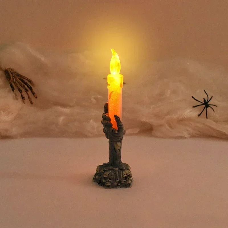 Halloween LED Decorative Ghost Candle Light 3