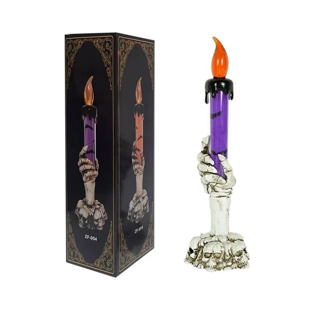 Halloween LED Decorative Ghost Candle Light 5