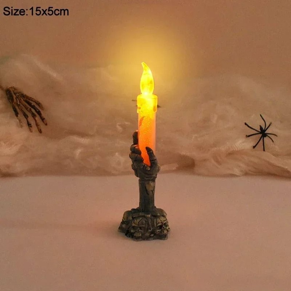 Halloween LED Decorative Ghost Candle Light 6