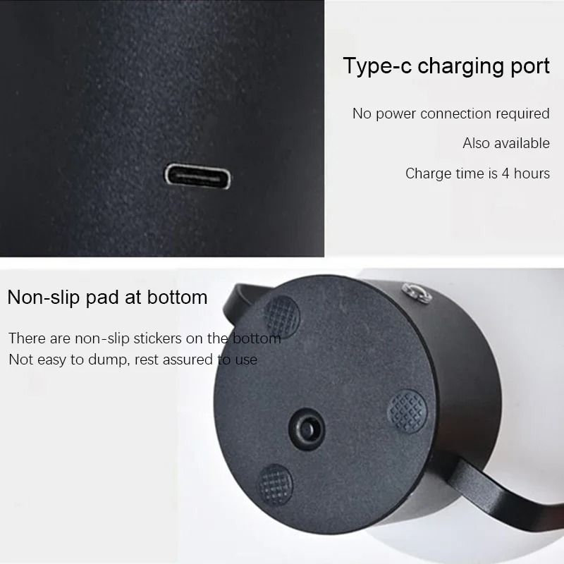 Nordic Atmosphere Portable LED Table Lamp 5