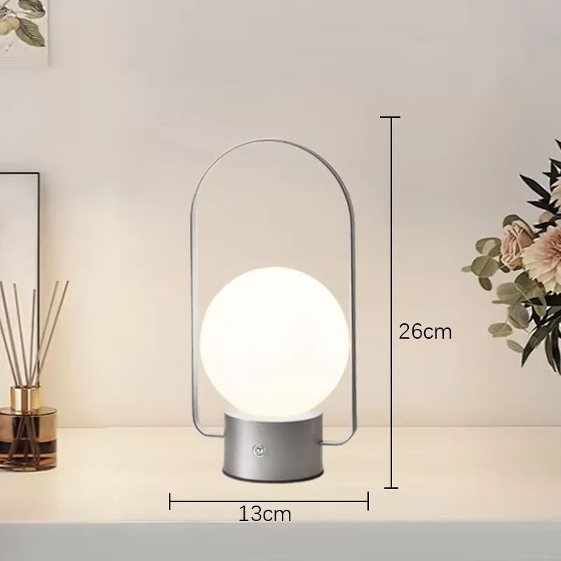 Nordic Atmosphere Portable LED Table Lamp 8
