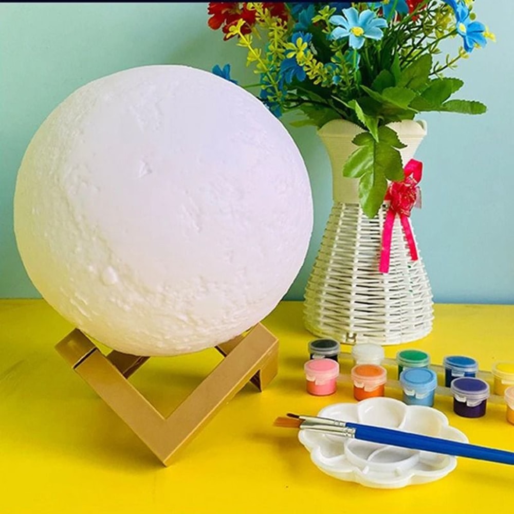 HandDrawn DIY Moon Night Light 5