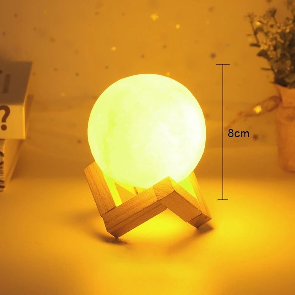 HandDrawn DIY Moon Night Light 6