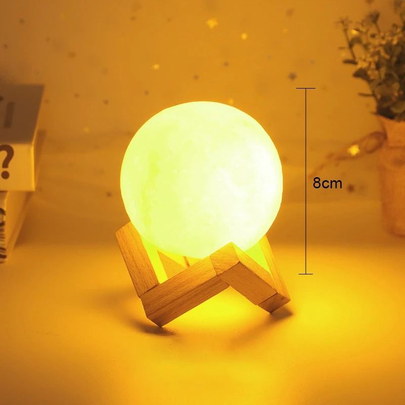 HandDrawn DIY Moon Night Light 6