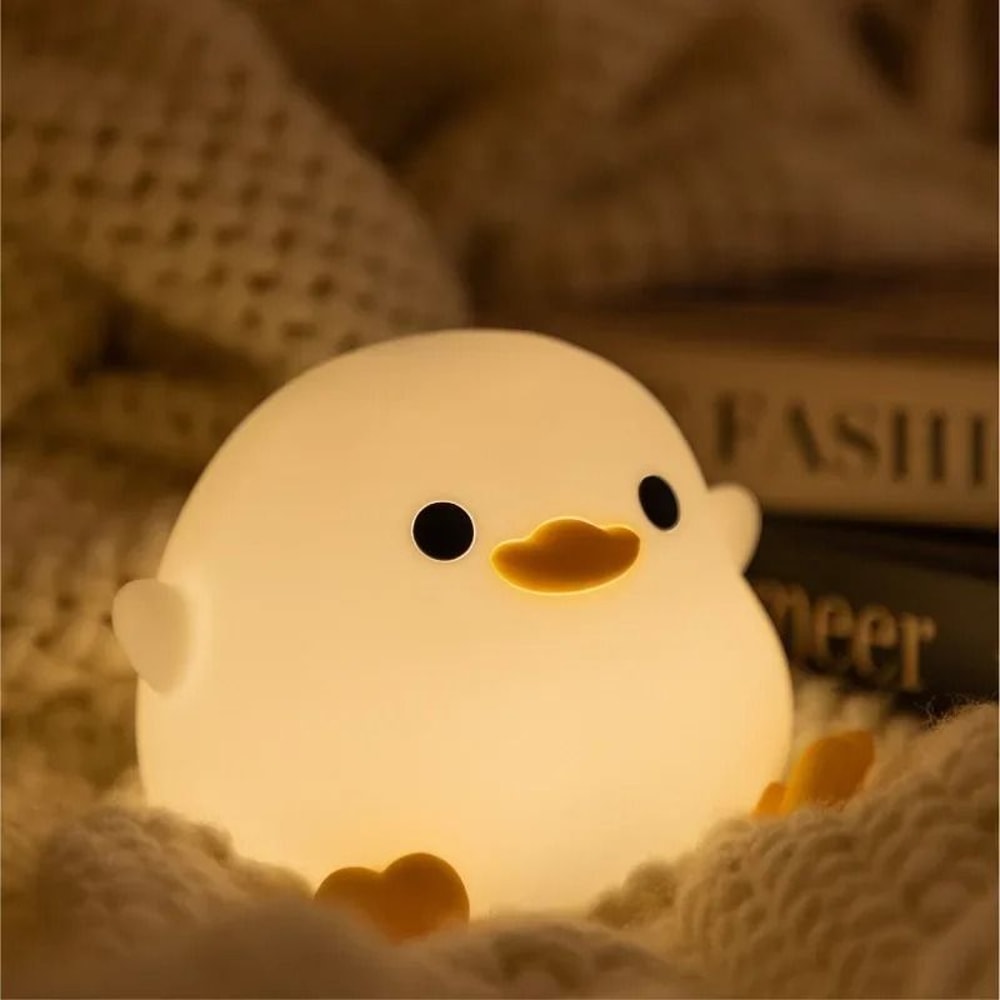 Rechargeable DoDo Duck Silicone Night Light 4