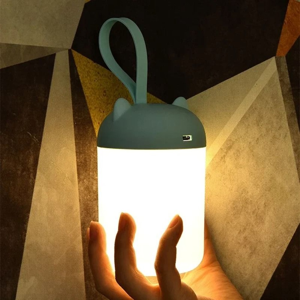 Modern Minimalist Rechargeable LED Night Light 2