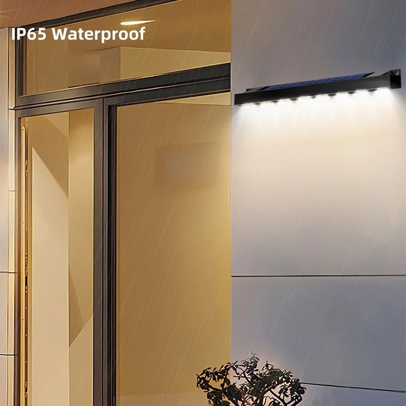 Outdoor Waterproof LED Solar Wall Light 0