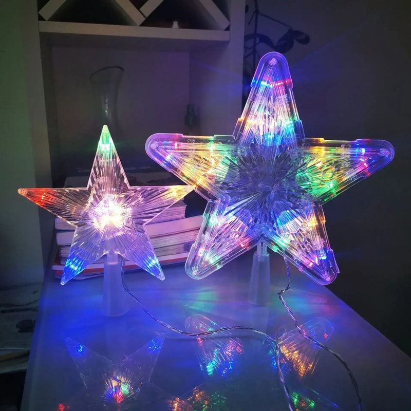 LED Pentagram Luminous Christmas Star 2