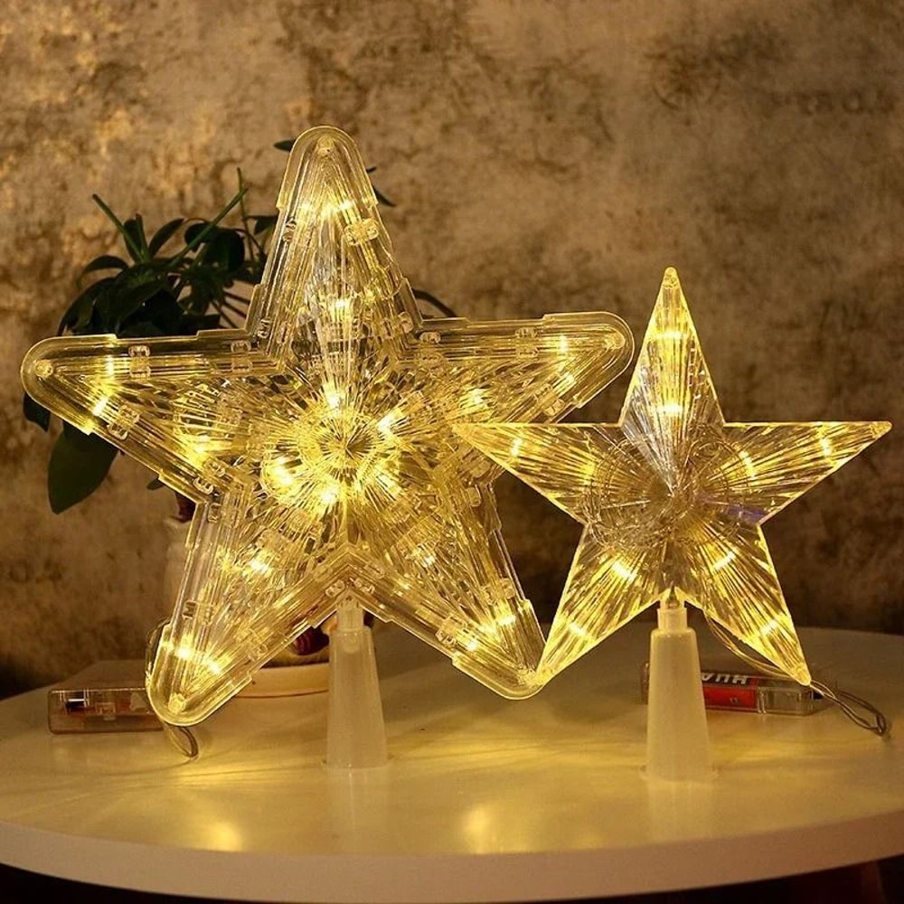 LED Pentagram Luminous Christmas Star 6