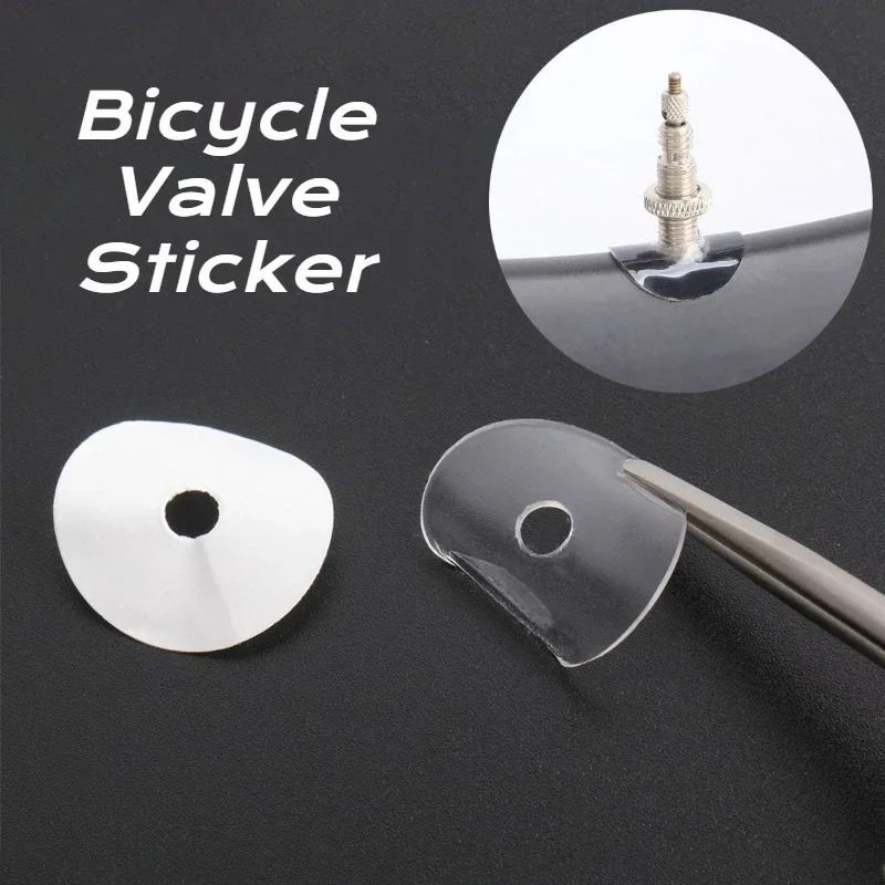 Bicycle French Valve Protective Stickers 10PCS 1