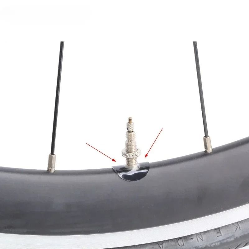 Bicycle French Valve Protective Stickers 10PCS 5