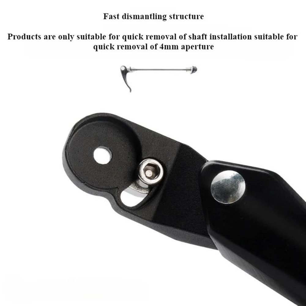 Aluminum Alloy Adjustable Bicycle Foot Support 2
