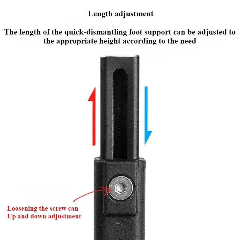 Aluminum Alloy Adjustable Bicycle Foot Support 3