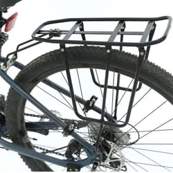 high-capacity mountain bicycle rear cargo rack