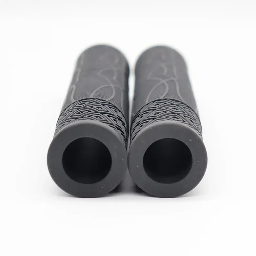 Bicycle Colored Soft Rubber Handlebar Grips 1 Pair 1