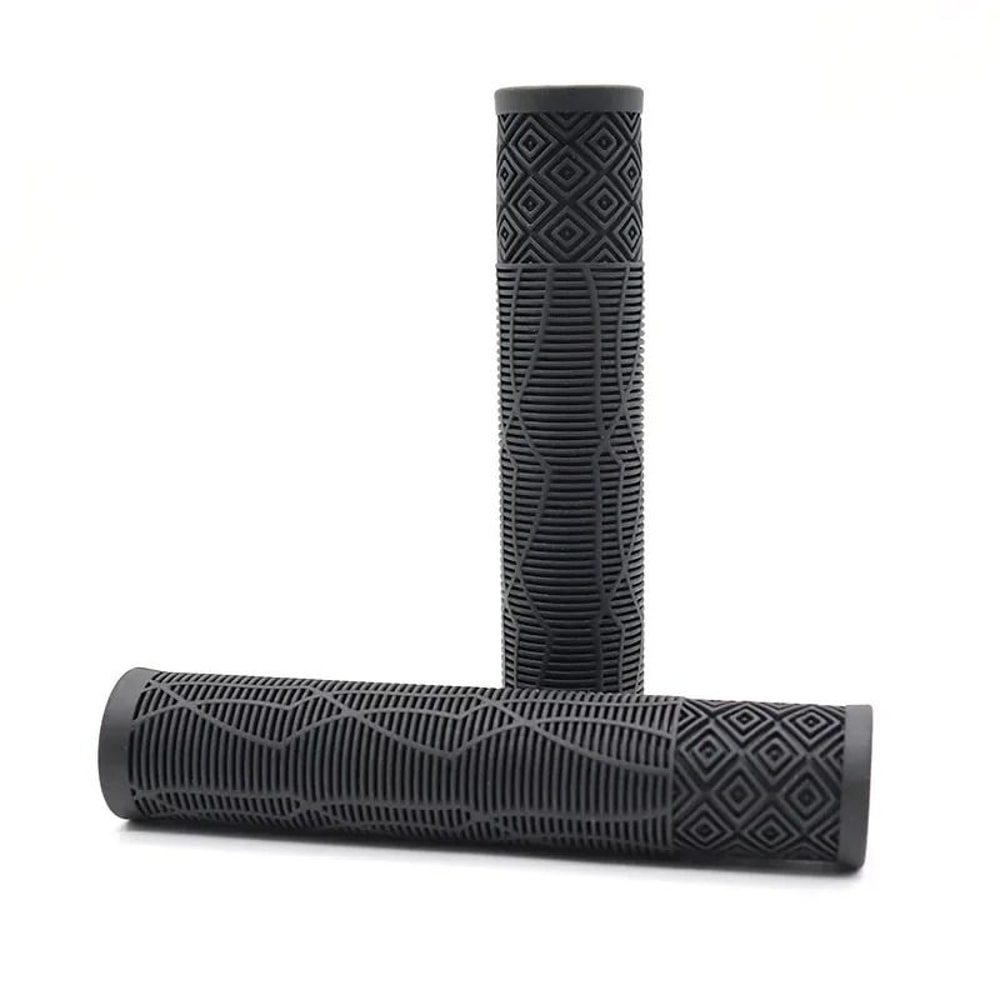 Bicycle Colored Soft Rubber Handlebar Grips 1 Pair 2