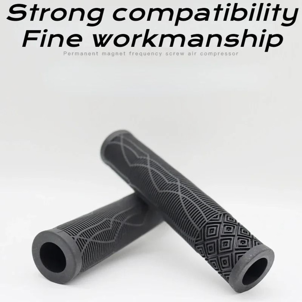Bicycle Colored Soft Rubber Handlebar Grips 1 Pair 5