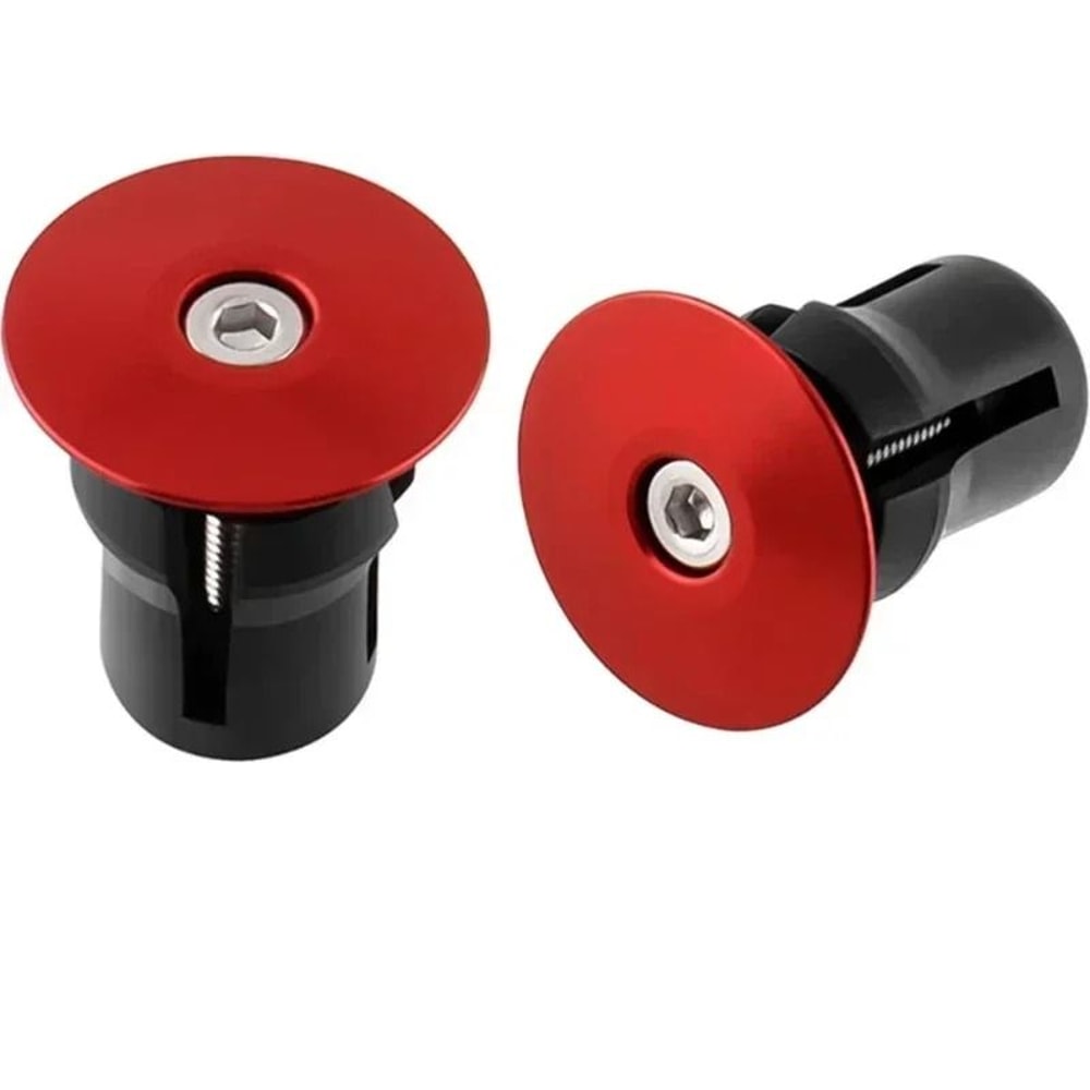 Expanding Aluminum Alloy Bicycle Bar End Plugs 2PCS 0