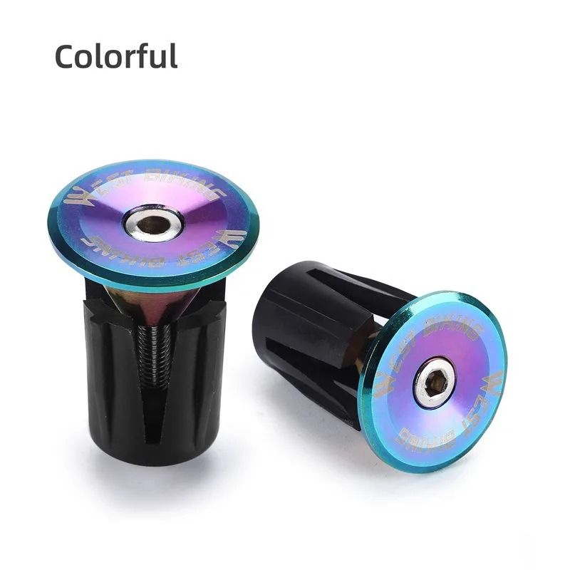 Expanding Aluminum Alloy Bicycle Bar End Plugs 2PCS 13