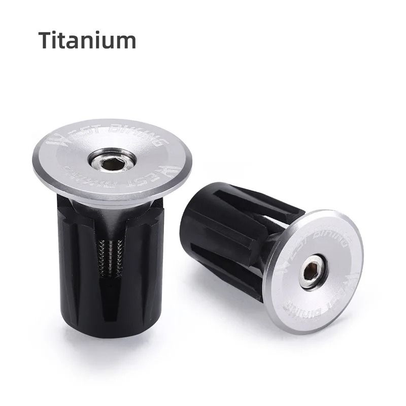 Expanding Aluminum Alloy Bicycle Bar End Plugs 2PCS 8