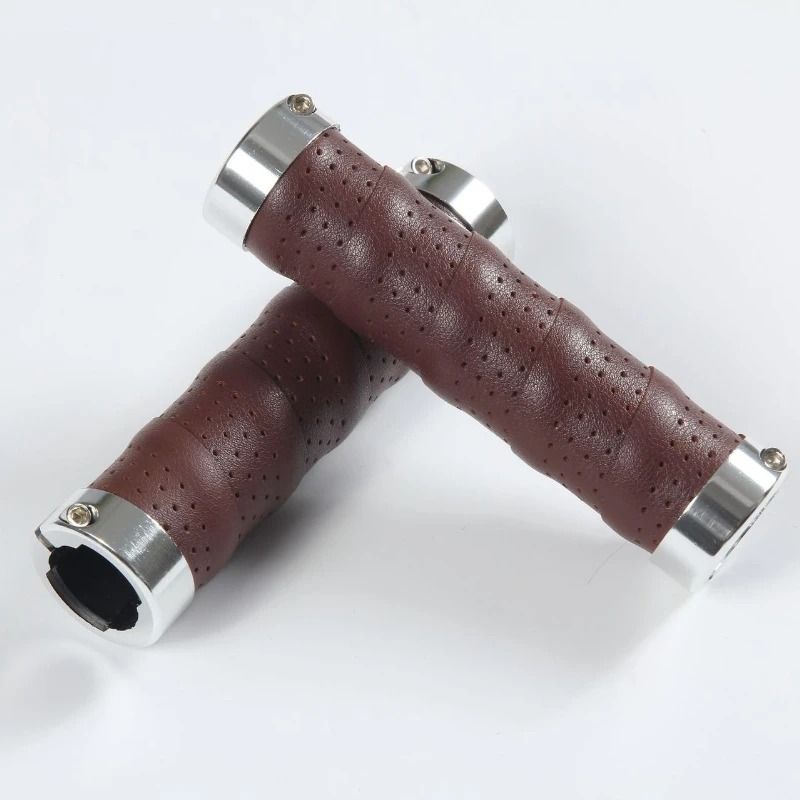 Super Fiber Leather Winding Bicycle Grips 3