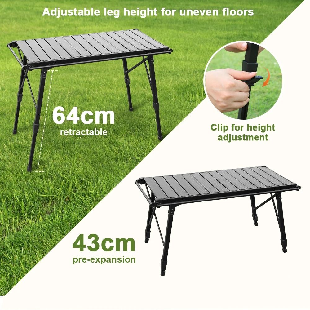 IGT Tactical Spliceable Aluminum Camping Table 3
