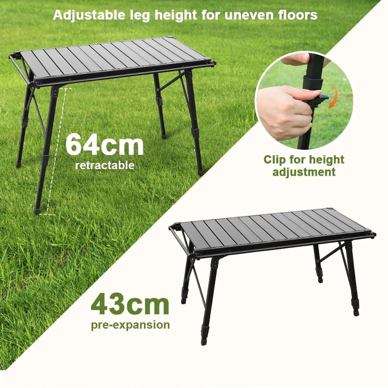 IGT Tactical Spliceable Aluminum Camping Table 3