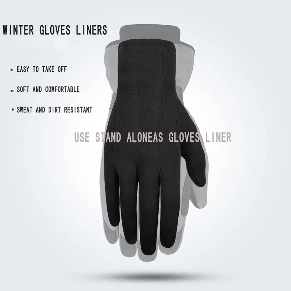 Thermal Touch Screen Ski Glove Liners 3